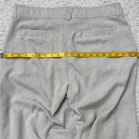 Democracy "Ab" Solution Sky Rise Double Button Wide Leg Trouser Pant Sz: 12 - Picture 7 of 9